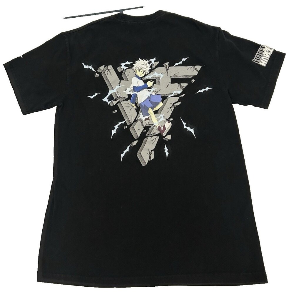 Hunter X Hunter HXH Killua Tee T-Shirt~Boys S Small~Anime Otaku Swag Streetwear